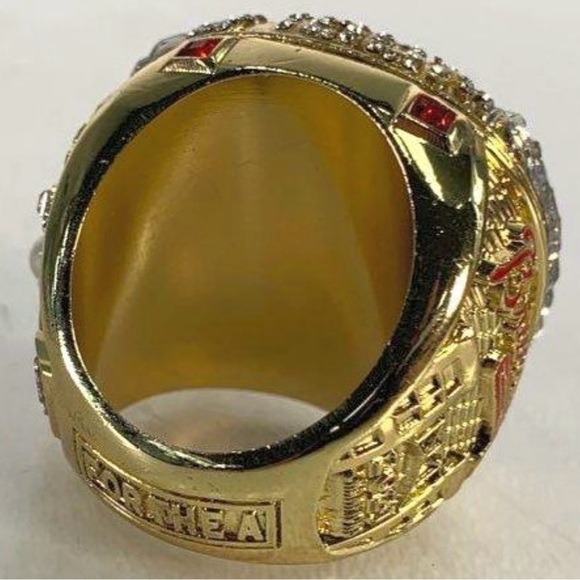 Atlanta Braves Replica Gold and Silver World Series 2021 Championship Ring 11 - Picture 7 of 11